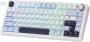 Клавиатуры AULA F75 Light Blue-White-Black Purple Reaper Switches Russia